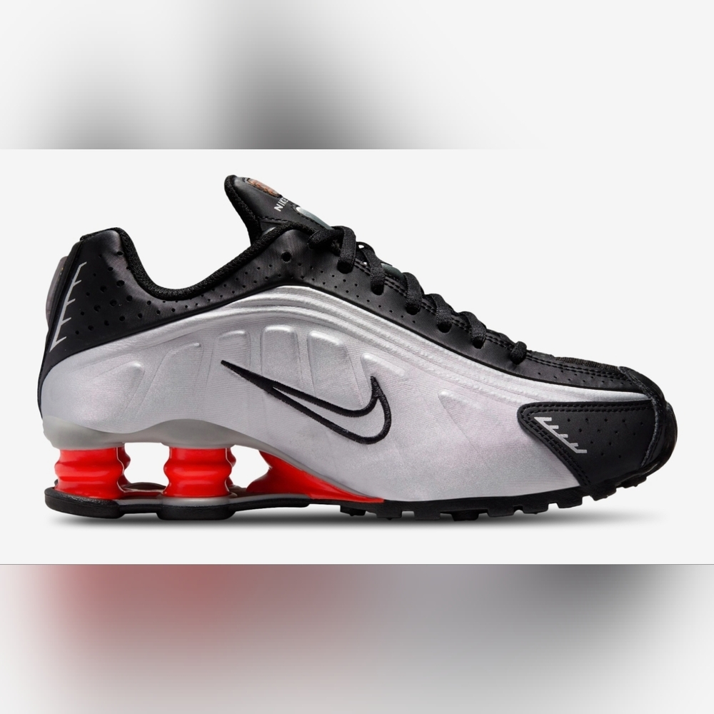 Nike Black and Silver Athletic Shoes
